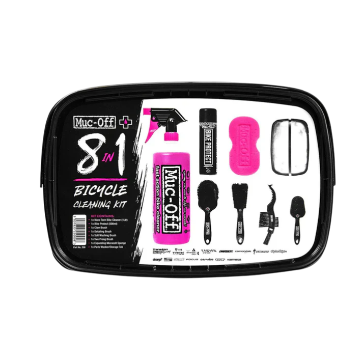 The 8-in-1 Bike Cleaning Kit MUC-OFF