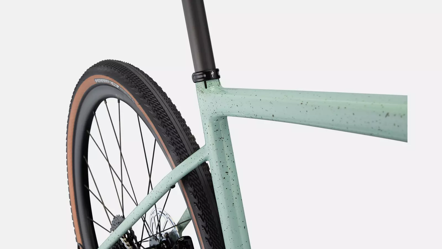 Diverge Sport Carbon - Gloss CA White Sage/Oak/Black/Chrome/Clean SPECIALIZED