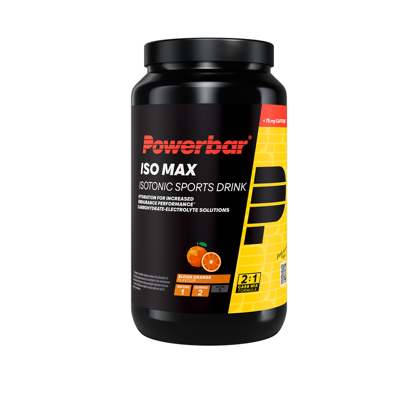 POWERBAR ISOMAX SPORTS DRINK BLOOD ORANGE 1200G TUB POWERBAR