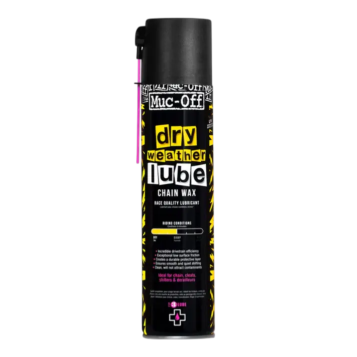 MUC-OFF Bicycle Dry Weather Lube Aerosol Spray 400ml MUC-OFF