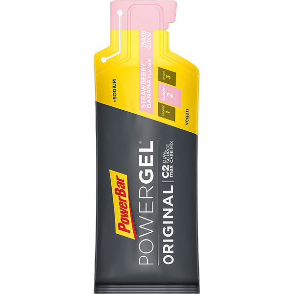 POWERBAR POWERGEL STRAWBERRY BANANA 41G POWERBAR