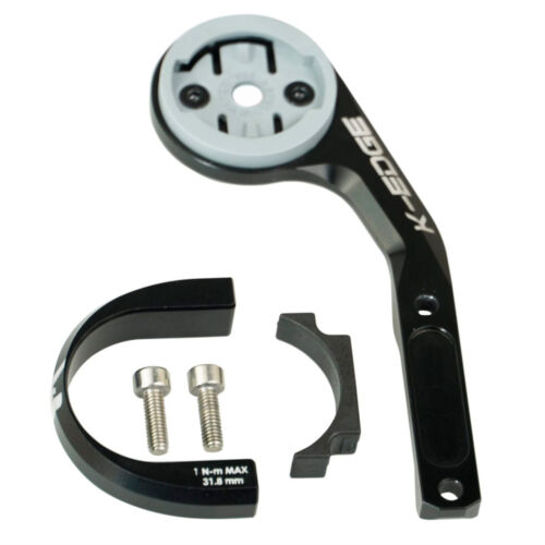 K-EDGE WAHOO SPORT COMPUTER MOUNT 31.8MM ANODIZE BLK K-EDGE