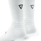 Classic White Active Crew Tab Socks VERSUS