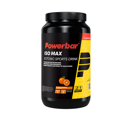 POWERBAR ISOMAX SPORTS DRINK BLOOD ORANGE 1200G TUB