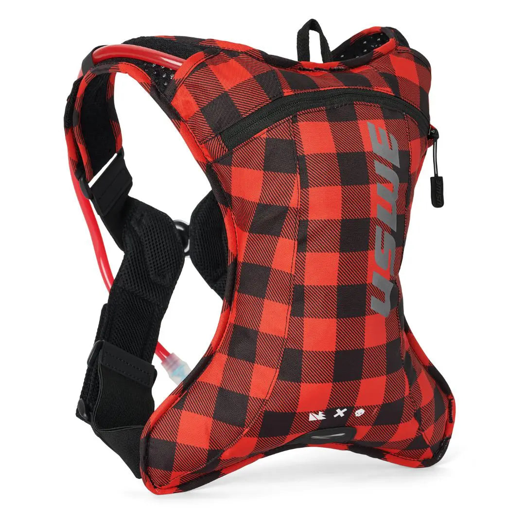 OUTLANDER XC 2L Hydration Pack Flannel Red/Black USWE