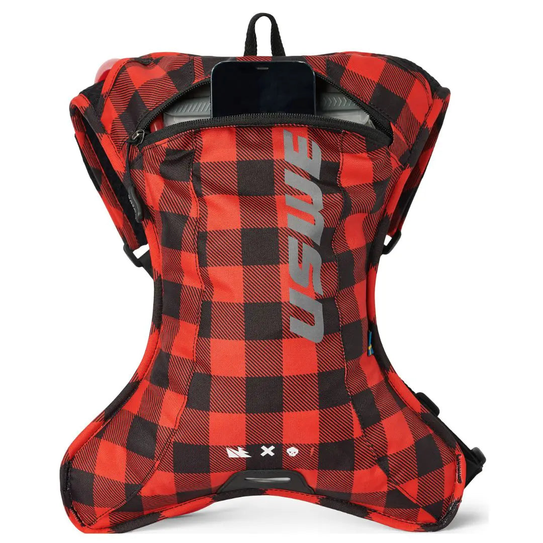 OUTLANDER XC 2L Hydration Pack Flannel Red/Black USWE