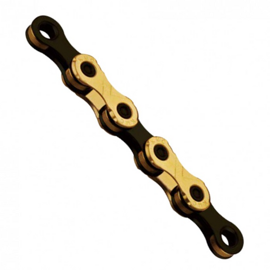 KMC 12 Speed X12 Titanium nitride gold/black coated chain